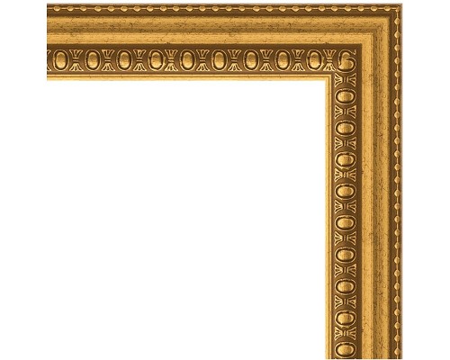 Зеркало Evoform Definite 48х38 BY 1344 в багетной раме - Бусы золотые 46 мм