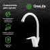 Смеситель для кухни Orange OneLife Белый