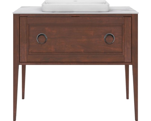 Тумба под раковину Kerama Marazzi PLAZA Classic Neo напольная с ящиками 100, орех