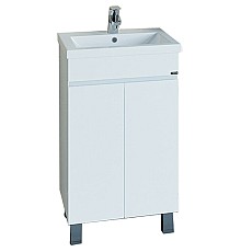 Тумба под раковину СанТа Марс 50 2 двери Белая