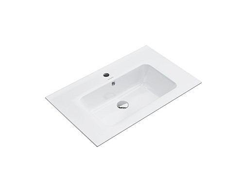 Раковина Kerama Marazzi PIANO подвесная 75, белая глянцевая