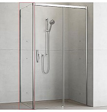 Душевая стенка Radaway Idea S1 110 L 387053-01-01L профиль Хром стекло прозрачное