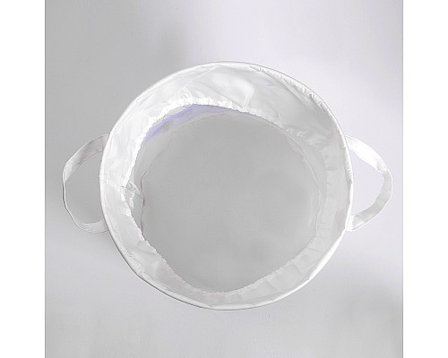 Корзина для белья WasserKRAFT Lossa WB-811 Белая Корзина для белья WasserKRAFT Lossa WB-811 Белая