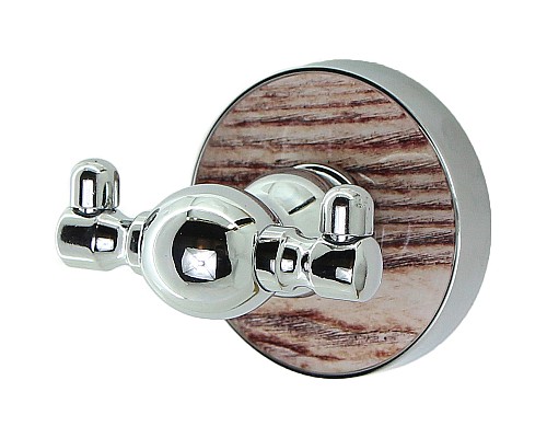 Двойной крючок WasserKRAFT Regen K-6923D Хром