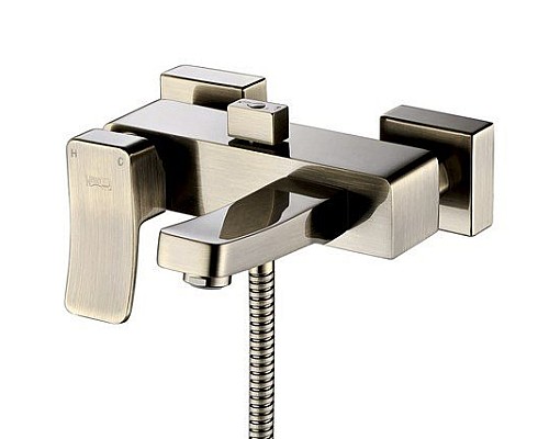 Смеситель для ванны WasserKRAFT 1601 с коротким изливом