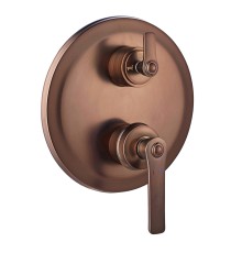 Смеситель 3 функциональный встроенный Swedbe Terracotta ART 2518 для ванной