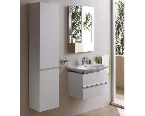 Шкаф пенал Laufen Case 35 L 4.0202.1.075.463.R подвесной Белый матовый