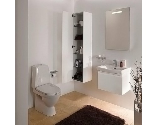 Шкаф пенал Laufen Case 35 L 4.0202.1.075.463.R подвесной Белый матовый