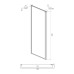 Душевой уголок Ambassador Forsa 150х110 профиль Черный стекло прозрачное