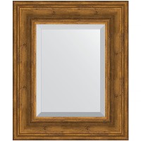 Зеркало Evoform Exclusive 59х49 BY 3368 с фацетом в багетной раме - Травленая бронза 99 мм