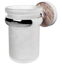 Стакан для зубных щеток WasserKRAFT Nau Хром