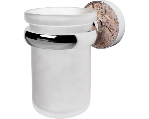 Стакан для зубных щеток WasserKRAFT Nau K-7728 Хром