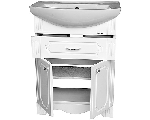 Тумба под раковину Bellezza Кантри 65 4639910690016 Белая