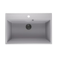 Кухонная мойка Ulgran Quartz Forte 760-04 платина