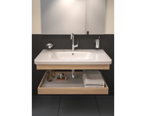Мыльница стеклянная Hansgrohe Logis с держателем