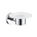 Мыльница стеклянная Hansgrohe Logis с держателем
