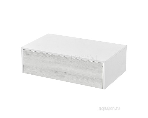 Комод Сакура 80 ольха наварра, белый глянец Aquaton 1A236603SKW80