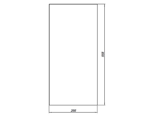 Полка для стеллажа Allen Brau Liberty 60 1.33010.G Графит