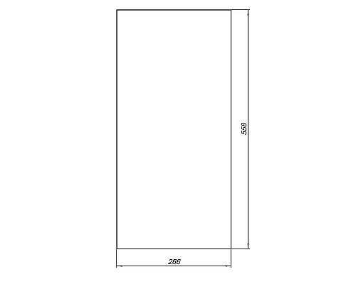 Полка для стеллажа Allen Brau Liberty 60 1.33010.G Графит