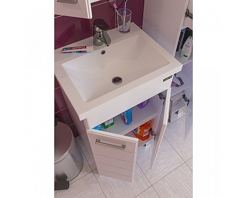 Тумба под раковину СанТа Омега 60 Белая