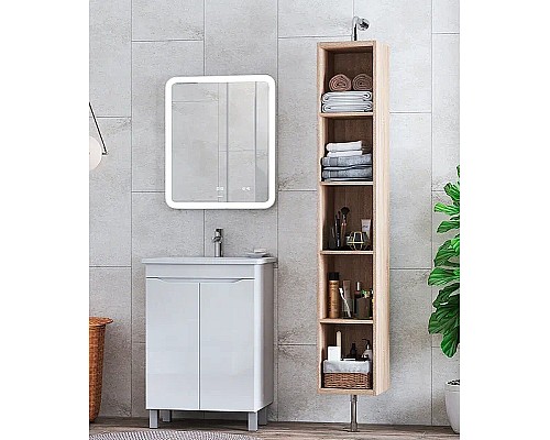 Тумба под раковину Vigo Grani 60 tn.GRI.ELI.60.2D Белая