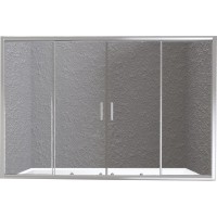 Шторка на ванну BelBagno Unique VF-2 180 Хром