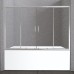 Шторка на ванну BelBagno Unique VF-2 180 Хром