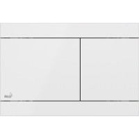 Кнопка смыва AlcaPlast Flat белая