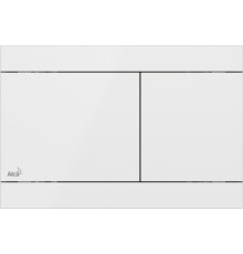 Кнопка смыва AlcaPlast Flat белая