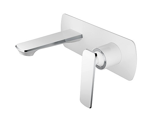 Смеситель для раковины Haiba HB80548-8 Белый Хром