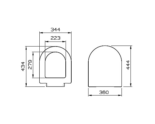 Сиденье для унитаза Vitra S 50 72-003-309 с микролифтом