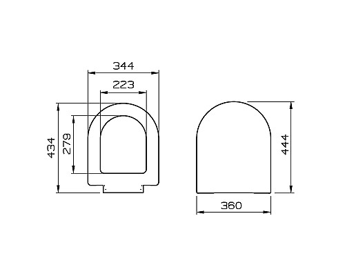 Сиденье для унитаза Vitra S 50 72-003-309 с микролифтом