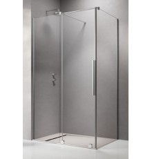Дверь Furo KDJ 472x200 прозрачное 8 мм левая 1/3