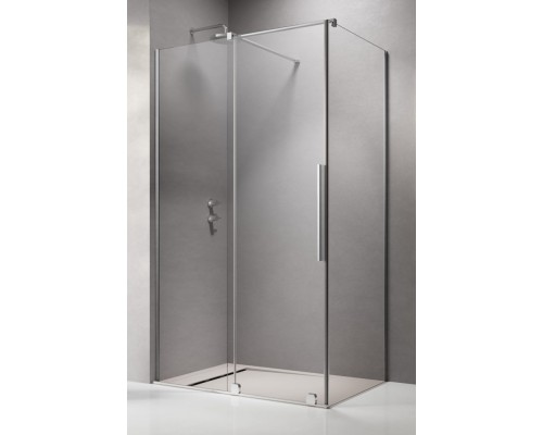 Дверь Furo KDJ 472x200 прозрачное 8 мм левая 1/3