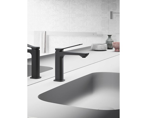 Смеситель для раковины Paffoni Tilt TI071NO Черный матовый