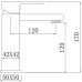 Смеситель для раковины Comforty FC045A-CMT Черный
