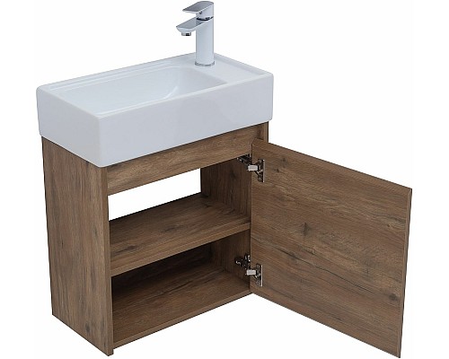 Комплект мебели для ванной Aquanet Nova Lite 50 302530 подвесной Дуб рустикальный