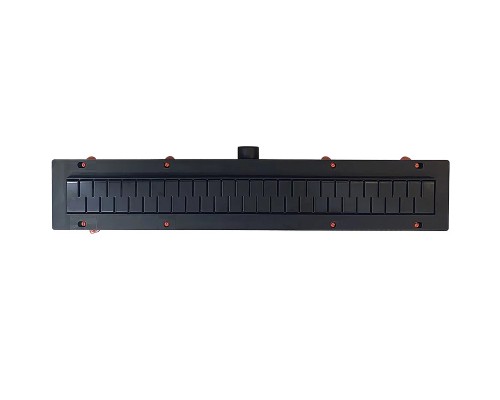 Душевой лоток Veconi Medium Black 350 с Черной матовой решеткой