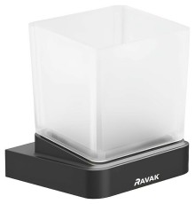 Стакан для зубных щеток Ravak 10° X07P557 Черный матовый