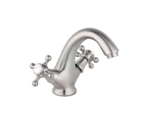 Смеситель для раковины Timo Nelson 1911F silver