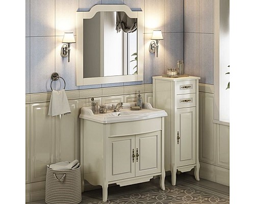 Шкаф полупенал Comforty Версаль 40 00004135648 Слоновая кость