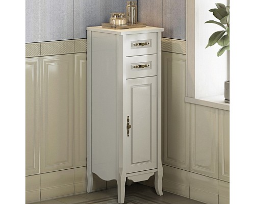 Шкаф полупенал Comforty Версаль 40 00004135648 Слоновая кость