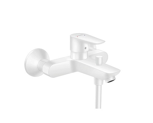Смеситель для ванны Hansgrohe Talis E однорычажный белый матовый 71740700