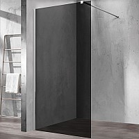 Душевая перегородка Vincea Walk-In 120 VSW-1H120CG профиль Хром стекло тонированное