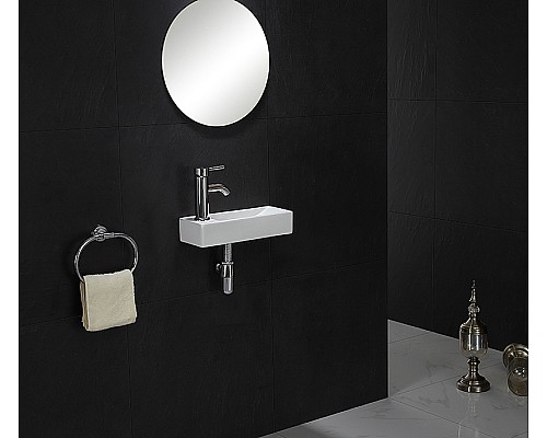 Раковина CeramaLux 38 9048FR Белая