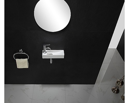 Раковина CeramaLux 38 9048FR Белая