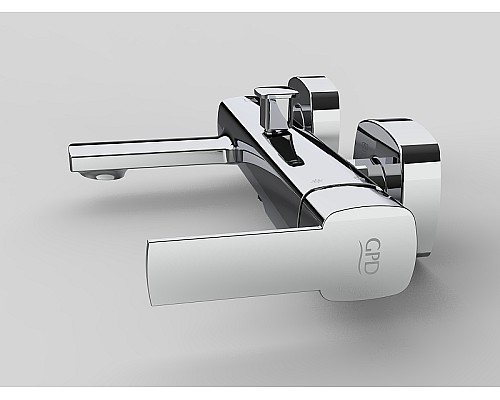 Смеситель для ванны GPD Pedro MBB160 Хром