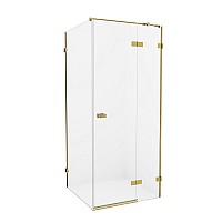 Душевое ограждение NEW TRENDY AVEXA GOLD BRUSHED 120x90x200 EXK-1769 (брашированное золото)