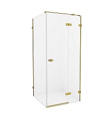 Душевое ограждение NEW TRENDY AVEXA GOLD BRUSHED 120x90x200 EXK-1769 (брашированное золото)
