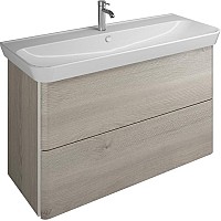 Тумба с раковиной Burgbad Iveo 120 SFEN120F2834G0161C0001*1 подвесная Дуб фланелевый